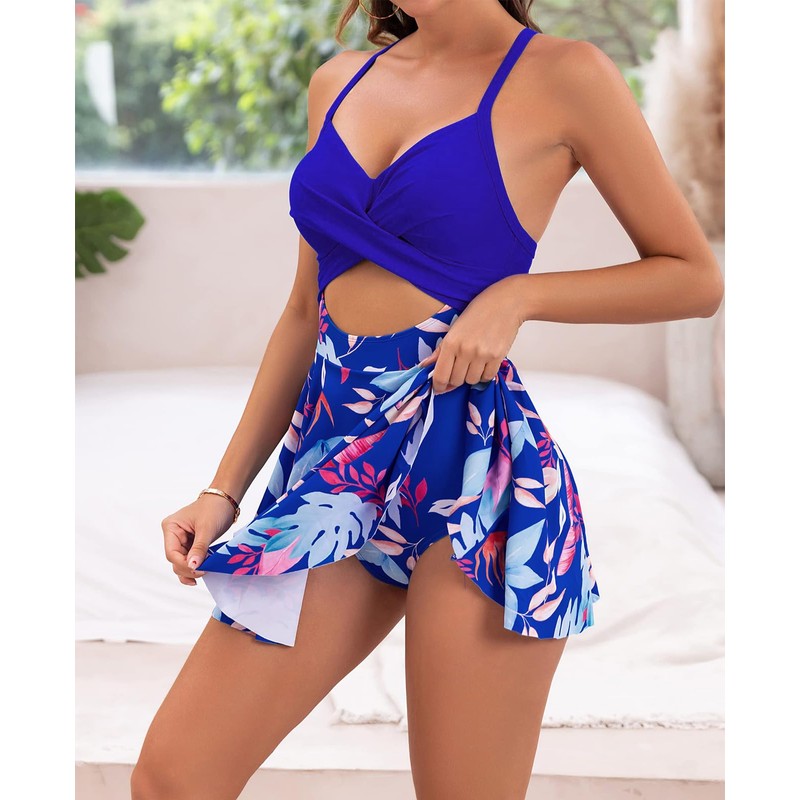 COLIZERE Traje de Baño de Dos Piezas para Mujer Bañador