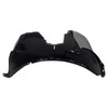 TRQ Front Right Inner Fender Liner Black Passenger Side Compatible