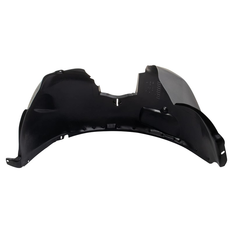 TRQ Front Right Inner Fender Liner Black Passenger Side Compatible