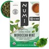 Numi Organic Moroccan Mint Tea, 18 Herbal Tea Bags, Microplastic
