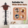 Outink Western Cowboy Hat Rack Wall Mount Western Cowboy Hat