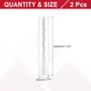 MECCANIXITY Clear Plastic Hinges, Acrylic Hinges Small Hinge 300 x