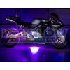 LEDGlow 8pc Advanced Purple LED Motorcycle Accent Neon Underglow Lighting