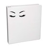 World Design Eyelashes Girl Face Notebook Car Laptop 5.5" (Black)
