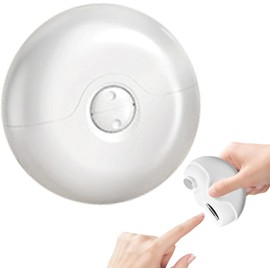 Walquicks Cortauñas Electrico, Cortador de Uñas 2 En 1 Con 2 Velocidades y Almacenamiento de Restos de Uñas, Taladro de Uñas Eléctrico con Carga USB, para Niños y Adultos (Blanco)