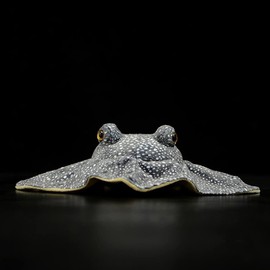 Tiny Heart Simulation Stingray Soft Stuffed Plush Toy 19" Long, Stuffed Animal Plush toy Cute Realistic Stingray Plush Toy children's