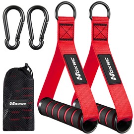 Gym Equipment, Cable Attachments for Gym, Replacement Fitness Equipment for Strength Trainer, Heavy Duty Cable Machine Handles for Pulleys, Gym Equipment, Resistance Bands, Home Gym Grip Attachments