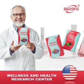 All-New Upgrade QQZOFG Happy Cleanse Edible Healthcare Blueberry Watermelon Flavor Variety Pack Superfood Probiotics Enzymes for Gut Health Supports Gut Health Boosts Immunity:_3 boxes of berry and 3 boxes of watermelon