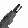 Preiswert&Gut Compact Umbrella Fully Automatic Express Grey 100 cm, gray