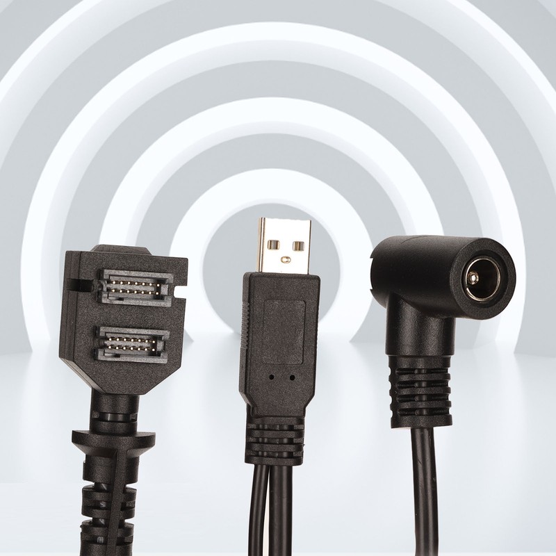 USB Cable for Verifone VX805 VX820 Dual 14pin IDC DC5521