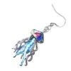 LONYOO Enamel Ocean Animals Shark Earrings Dangle Zinc Alloy Octopus