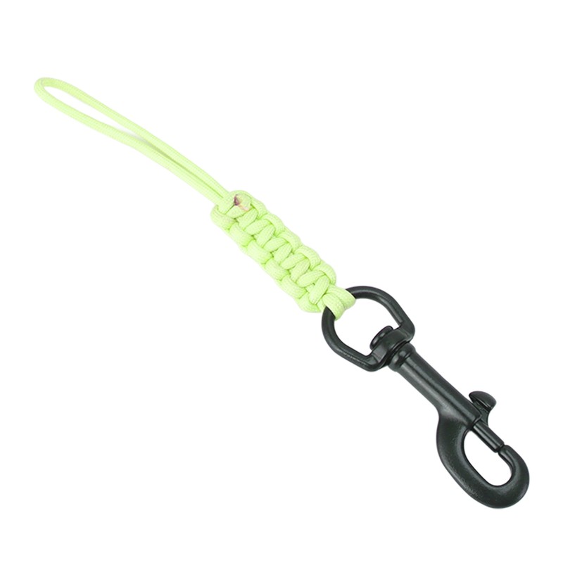 Hand Woven Diving Lanyard Anti Lost Strap Luminous Underwater Safety