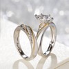 Jeulia 1.5 Carat Marquise Cut Ring Women2 PC Wedding Ring