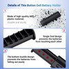 Kiorafoto (2 Pack)LR41 Battery Holder,AA Size Coin Cell Battery Case