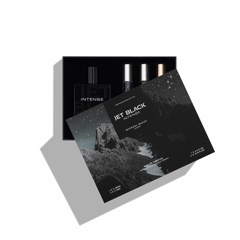 Michael Malul Jet Black Intense Eau de Parfum Gift Set