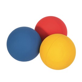 JBM Racquetball Squash 5.5cm / 2.17” Rubber 1 Red 1 Blue 1 Orange Balls in a Net 65-70% Rebound Rate Highly Visible for Racquetball Game Practice Training