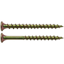 Drywall Screws: Yellow ZINC #7 x 2" (5 Pounds - APX. 408 Screws) COARSE Thread Drywall Screws (or sheetrock Screws) Gypsum Board, sheetrock, plasterboard. Use for All Purpose Wood Screws.