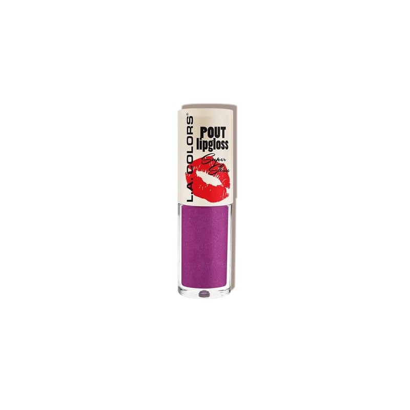 L.A. COLORS Pout Shiny Lipgloss, Plump CLG649