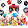 Truck Balloons Birthday Party Supplies, Race Car Theme Party Decorations