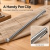 Telescopic Magnetic Pickup Tool with Flexible Neck and Pocket Clip