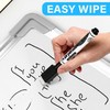 Autoau Whiteboard Markers, Pack of 10, Foil Pen, Wipeable Magnetic