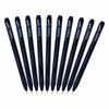 CLARO Trion SRT Retractable Ballpoint Pens, BLACK, Fine Point (0.7mm),