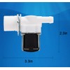 Beduan Water Solenoid Valve, AC 110V 3/4" Male to 1/2"