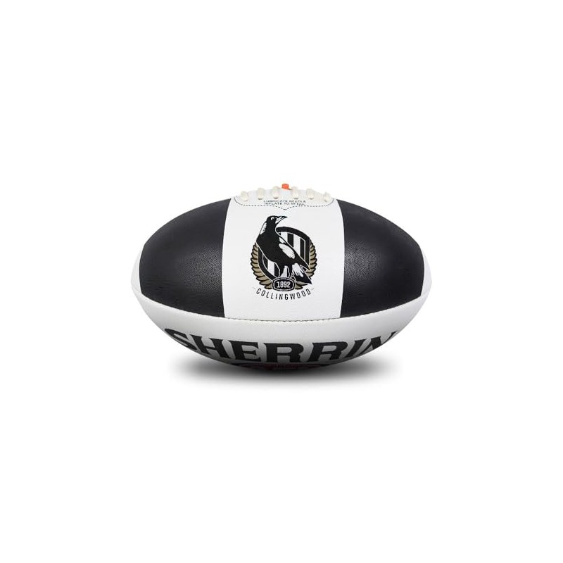 Sherrin Collingwood Magpies AFL Club Football, Size 5