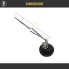 Helping Third Hand Base with Cross-Locking Tweezers Adjustable Vise for