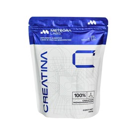 METEORA LABS | Creatina Monohidratada de Alta Pureza en Polvo | Suplemento Sin Azúcar ni Sabores Añadidos | (90 Porciones)