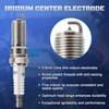 Iridium Spark Plugs 6 Pack 94374 LTR6IX Fit for 2011-2020