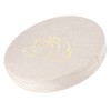 Embroidery Linen Cushion Thickened Round Straw Yoga Mat Home Balcony