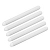 5Pcs Lip Brush Round Head Comfortable Artificial Fibre Makeup Tool