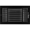 HVAC Premium 14"w X 8"h 3-Way AIR Supply Grille -