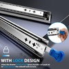 Heavy Duty Locking Drawer Slides 24 Inch, Full Extension Drawer