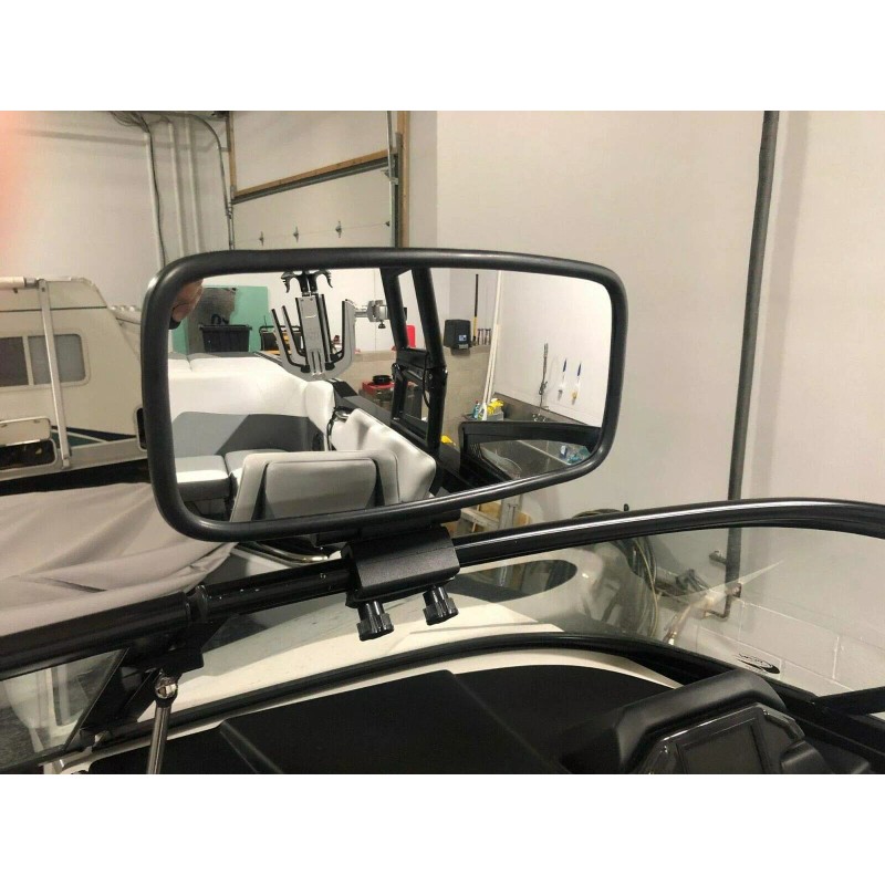 Maverick Advantage HEAVY DUTY 7"X14" Rearview Mirror w/adj Square Bracket