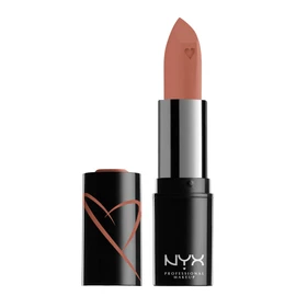 NYX Professional Makeup Shout Loud Satin Finish Ultra Saturated Color Lipstick Silk (Nude)