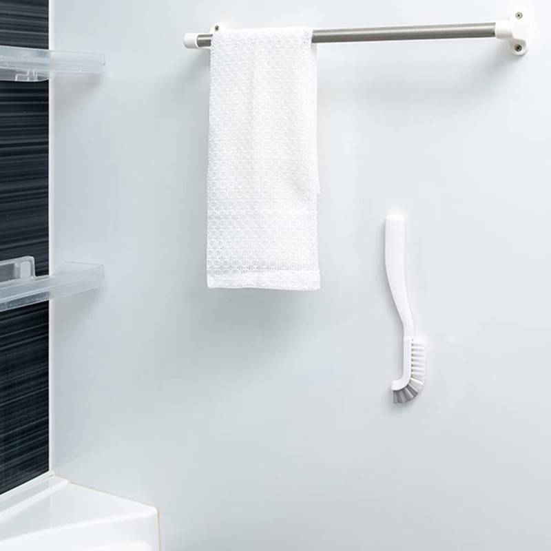 Azuma Industry sm@rt781 Smart Bathroom Cleaning Brush, Magnetic Storage, Attaches