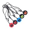 5pcs Kid Silicone Dinosaur Pattern Sensory Chewing Necklace Portable Baby