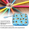 Pencil Storage Bag Bee Pattern High Capacity 127 Holes Multi