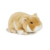 Unbekannt Soft Toy Hamster 18 cm, Beige, Cuddly Toy, Plush