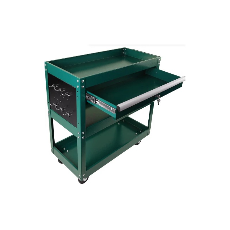 AUGALA 3 Tier Rolling Tool Cart, Heavy Duty Utility Cart