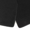 SDeelCase 4 Pieces Factory OE Fit Black Front Rear Carpets
