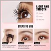 Black Mascara for Older Women 60 Plus,Telescopic Mascara Volume and
