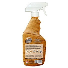 MASTER CLEAN, BULL MASTER - Protector, Abrillantador y Limpiador de Piel, Vinil y Cuero, Humecta y Protege muebles, bolsas, chamarras, zapatos, Acondicionador de piel, Envase Atomizador de 650 ml