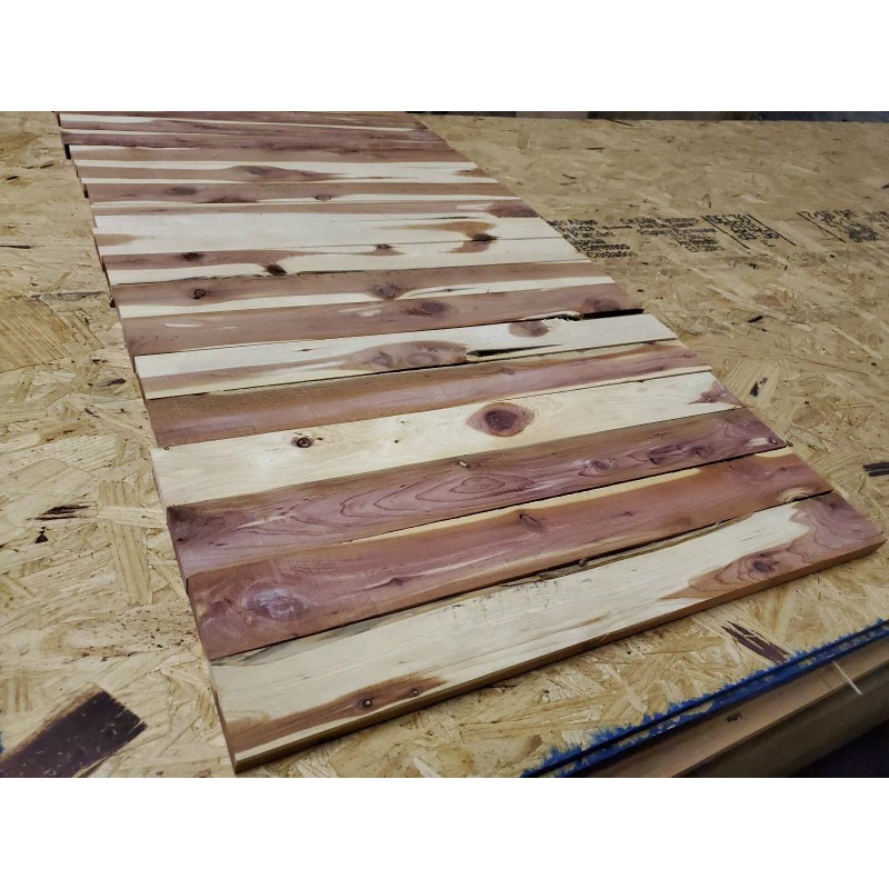 18 Pieces of Aromatic Eastern Red Cedar Boards 1/2" x