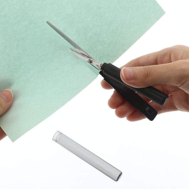 Sunstar Stationery S3791920 Stickyle Scissors, Long, Black