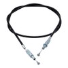 Bowden Cable Set Black 4-Piece Compatible with Hercules Prima 2