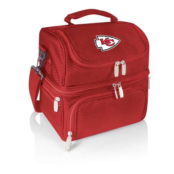 NFL Kansas City Chiefs Digital Print Pranzo Personal Cooler, One Size, Red