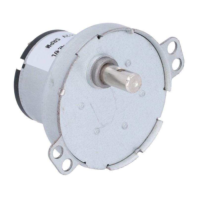 JS‑520T Synchronous Motor Durable DC 12V 5RPM Gear Motor for